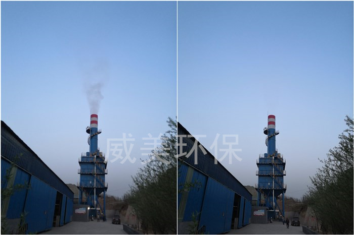 河北威美19萬氣量磚瓦窯濕式電除塵器開始運(yùn)行